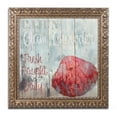 thumbnail image 1 of Trademark Fine Art "New Orleans Seafood IV" Canvas Art by Color Bakery Gold Ornate Frame, 1 of 4