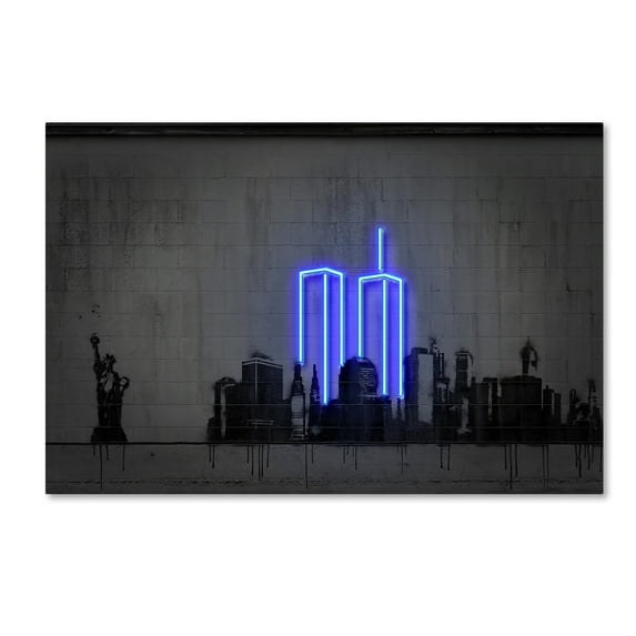 Trademark Fine Art 'New York' Canvas Art by Octavian Mielu