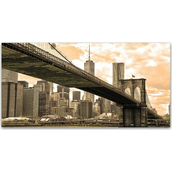 Trademark Fine Art "New York City" Canvas Art by CATeyes