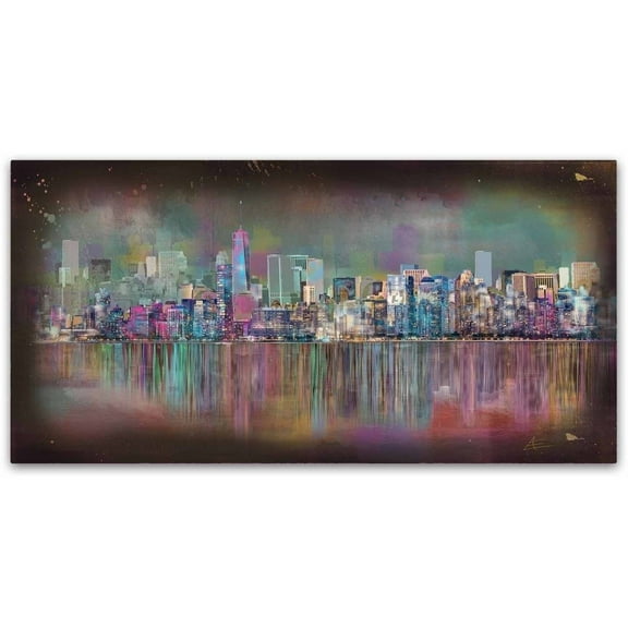 Trademark Fine Art 'New York City' Canvas Art by Ellicia Amando