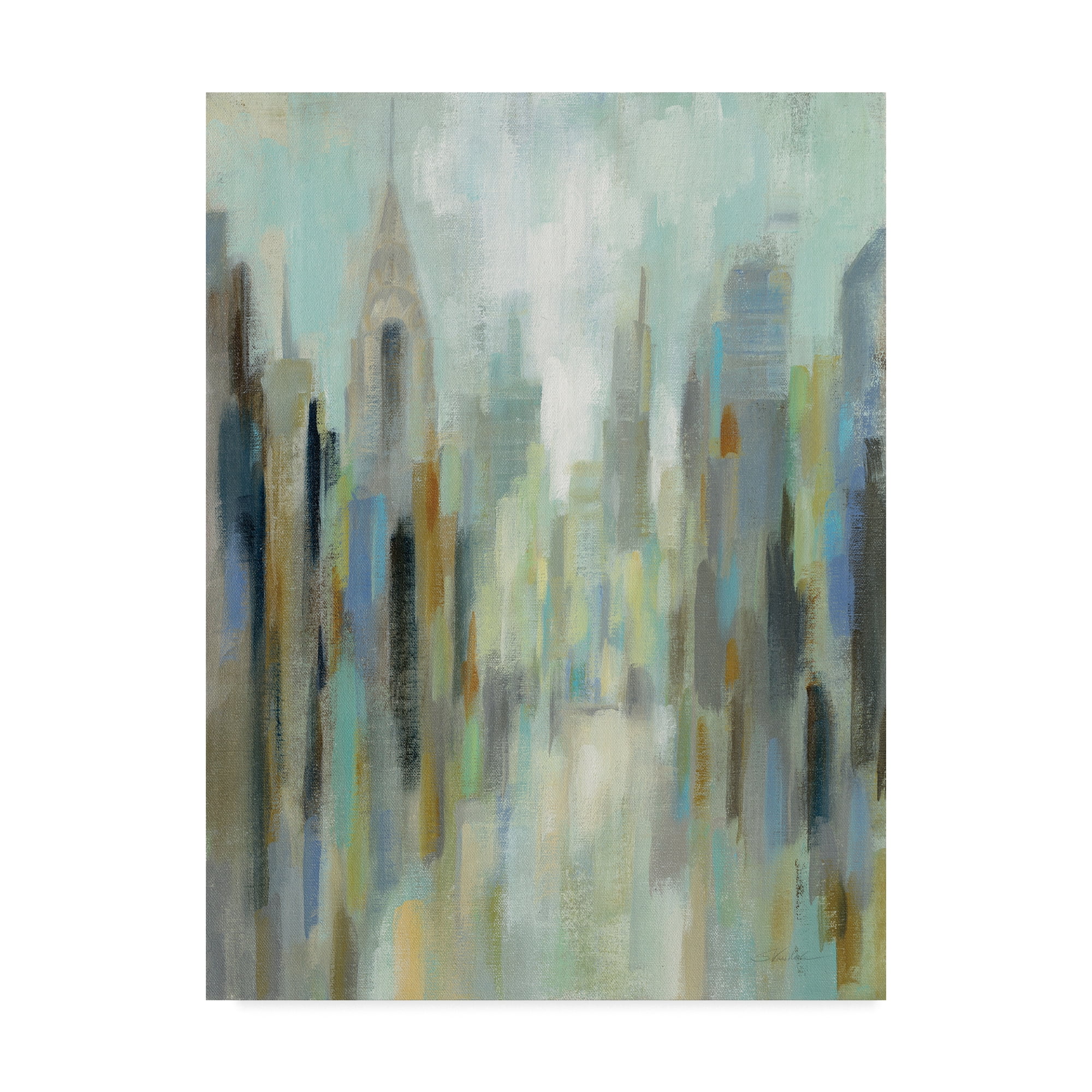 Trademark Fine Art 'New York Morning I' Canvas Art by Silvia Vassileva