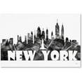 thumbnail image 1 of Trademark Fine Art 'New York New York Skyline BG-2' Canvas Art by Marlene Watson, 1 of 3
