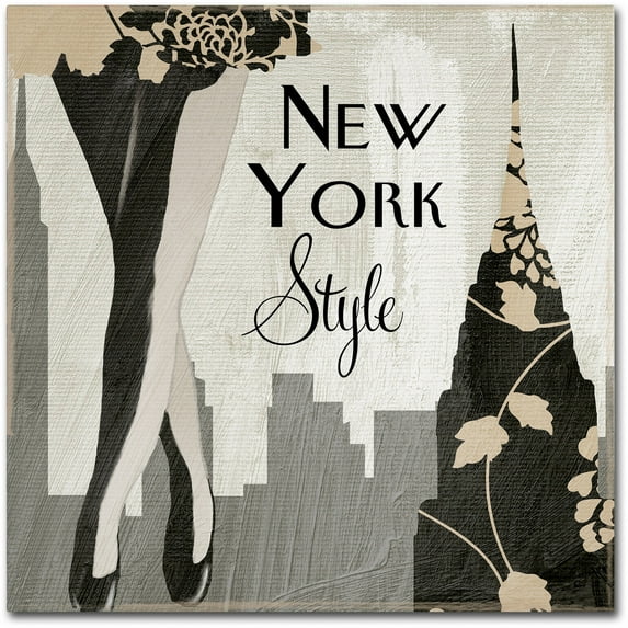 Trademark Fine Art "New York Style I" Canvas Art by Color Bakery