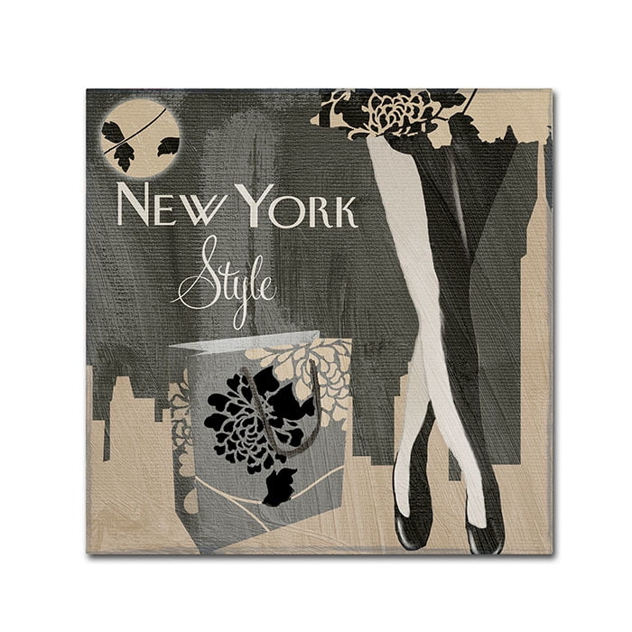 Trademark Fine Art "New York Style II" Canvas Art by Color Bakery