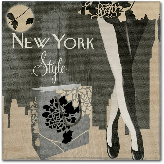 Trademark Fine Art "New York Style II" Canvas Art by Color Bakery