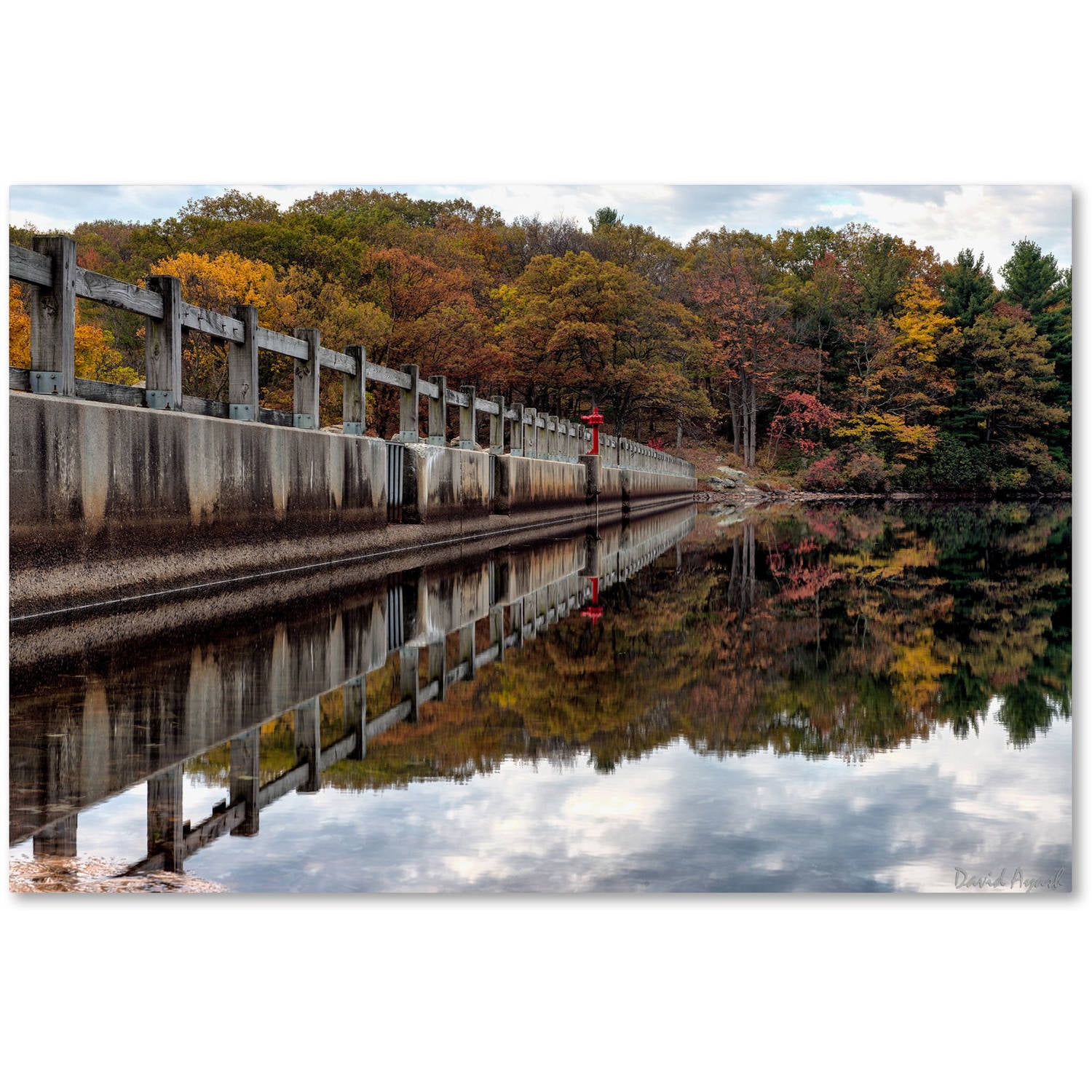 Trademark Fine Art "New York in Fall" Canvas Art by David Ayash