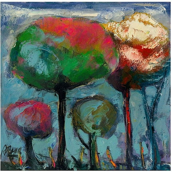 Trademark Fine Art "Niebla de Colores" Canvas Art by Boyer