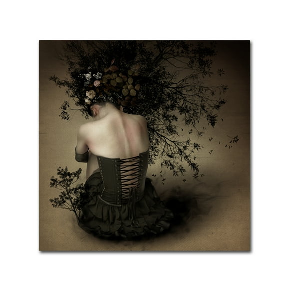 Trademark Fine Art 'Night Scented Girl' Canvas Art by Kiyo Murakami