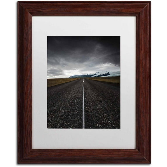 Trademark Fine Art 'Night is Day' Canvas Art by Philippe Sainte-Laudy, White Matte, Wood Frame