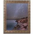 thumbnail image 1 of Trademark Fine Art "Night on Granite" Canvas Art by Michael Blanchette Photography Gold Ornate Frame, 1 of 4