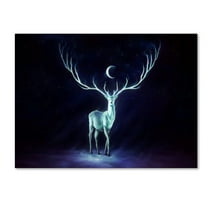 Trademark Fine Art 'Nightbringer' Canvas Art by JoJoesArt