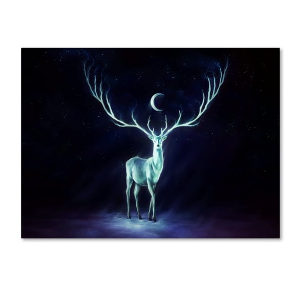Trademark Fine Art 'Nightbringer' Canvas Art by JoJoesArt