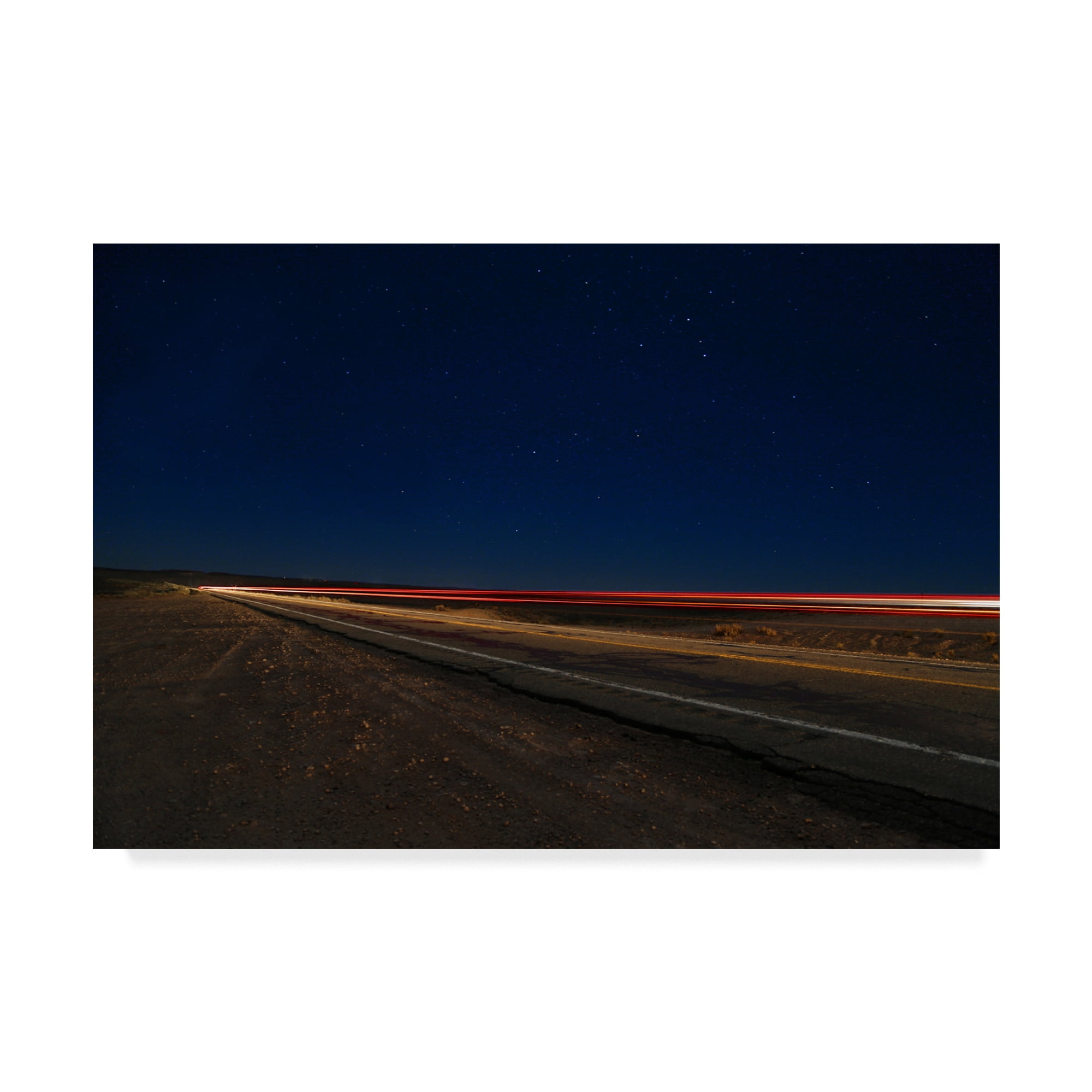 Trademark Fine Art 'Nightrider' Canvas Art by American School