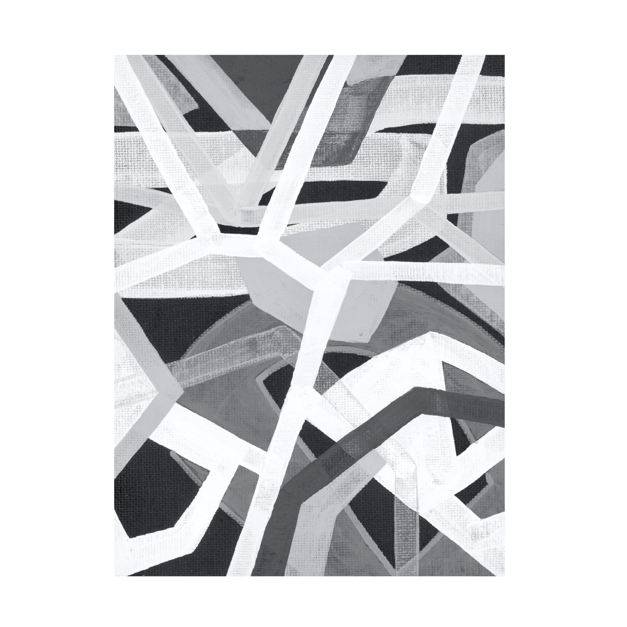 Trademark Fine Art Nikki Galapon Magnetic Greys II Canvas Wall Art