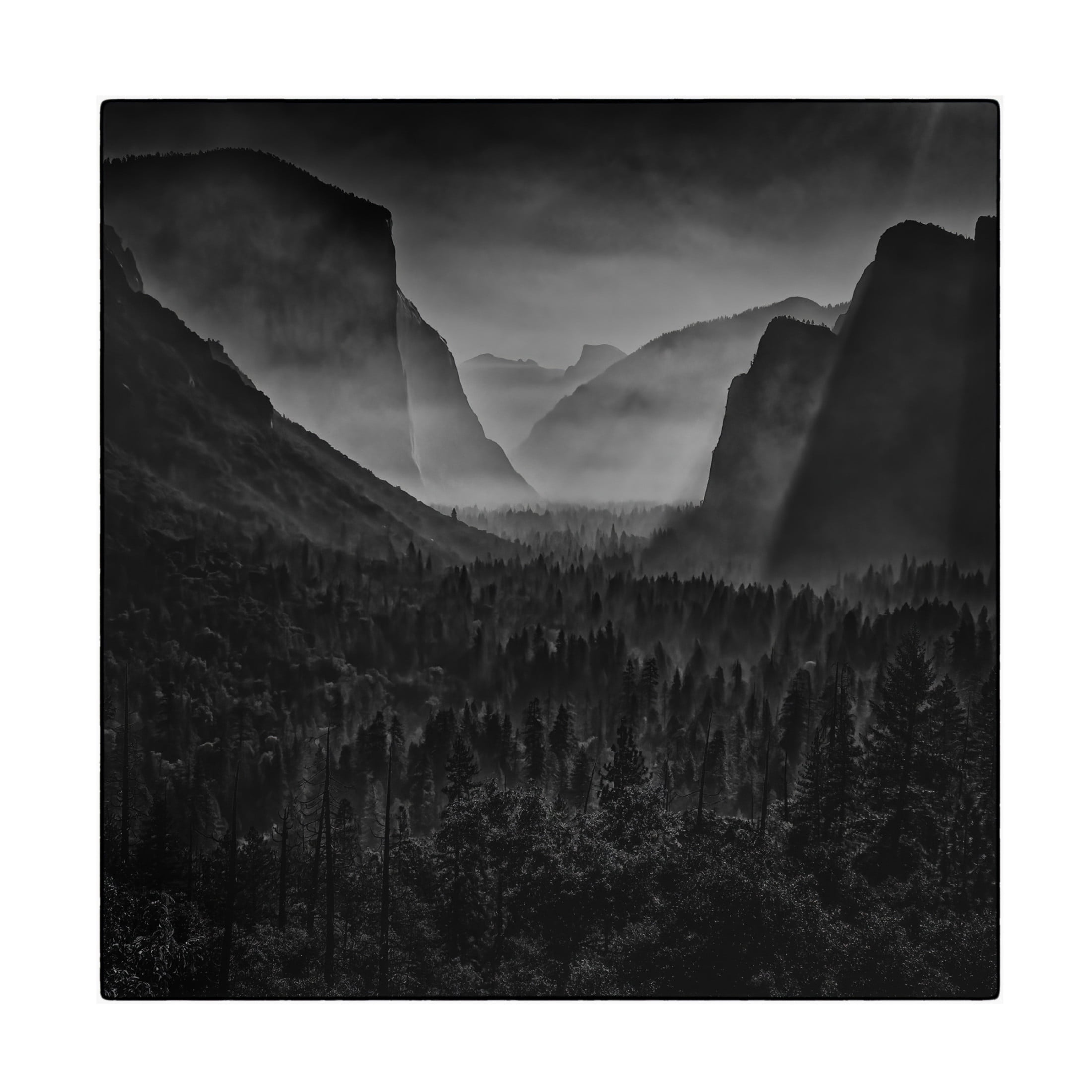 Trademark Fine Art Ning Lin Tunnel View Canvas Wall Art
