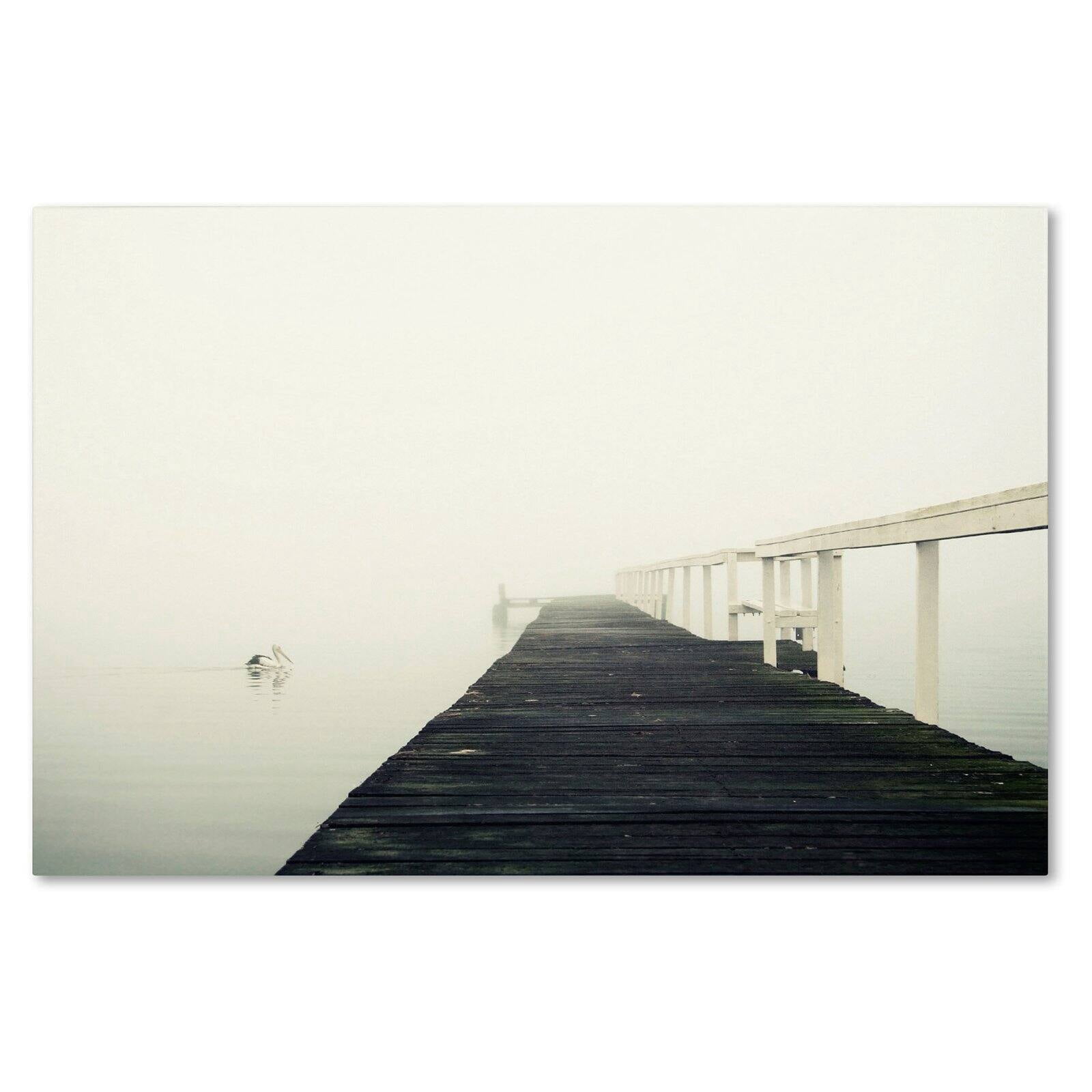 Trademark Fine Art "No View" Canvas Art by Beata Czyzowska Young