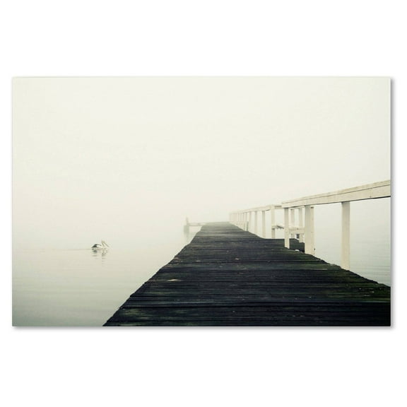 Trademark Fine Art "No View" Canvas Art by Beata Czyzowska Young