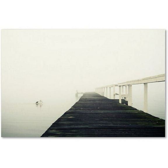 Trademark Fine Art "No View" Canvas Art by Beata Czyzowska Young