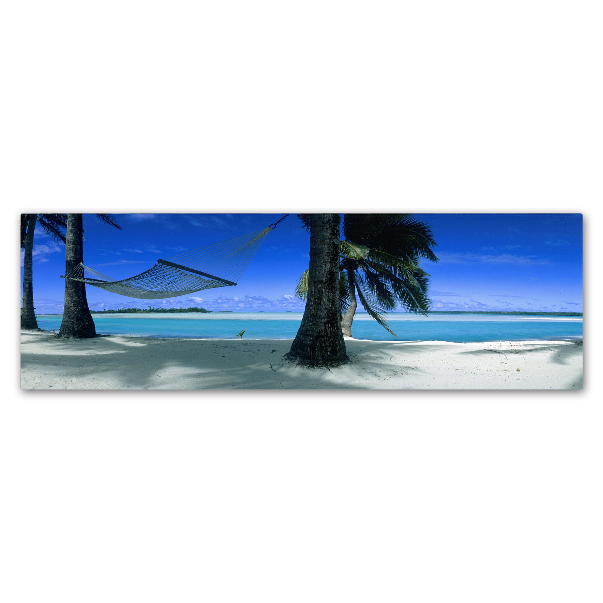 Doug Cavanah Blue and White Landscape Canvas Art