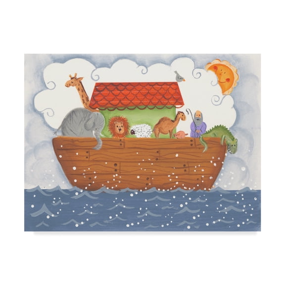 Trademark Fine Art 'Noahs Ark 1' Canvas Art by Beverly Johnston