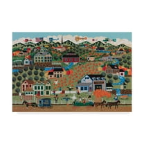Trademark Fine Art 'Noahs Pumpkin Farm' Canvas Art by Anthony Kleem