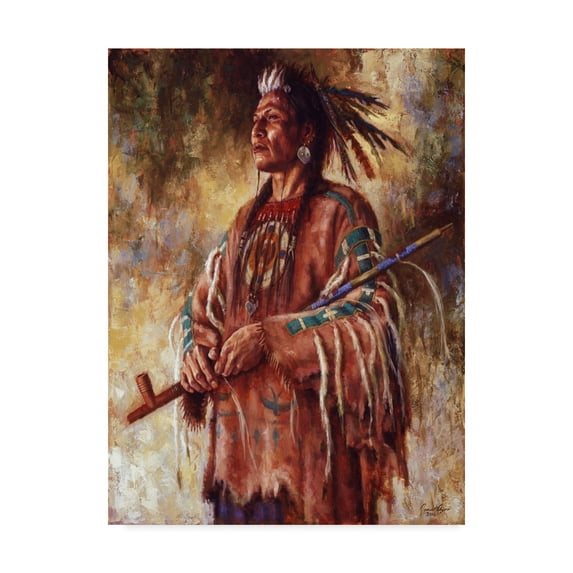 Trademark Fine Art 'Nobility of Mind' Canvas Art by James Ayers