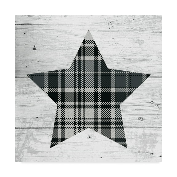 Trademark Fine Art 'Nordic Holiday XIII Plaid' Canvas Art by Beth Grove