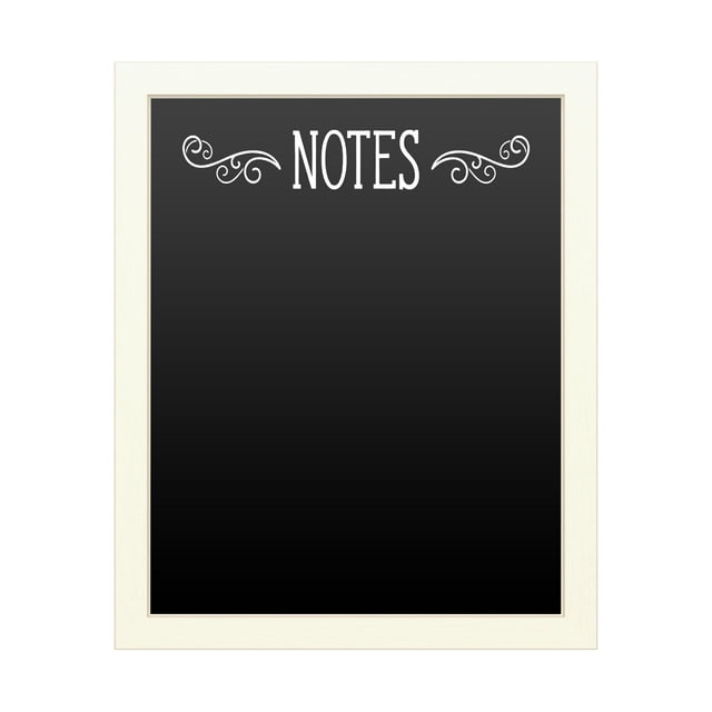 Trademark Fine Art 'Notes Serrif' Chalkboard by ABC