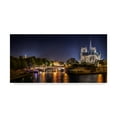 thumbnail image 1 of Trademark Fine Art 'Notre Dame 2' Canvas Art by Giuseppe Torre, 1 of 3