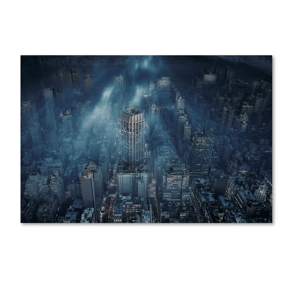 Trademark Fine Art 'Nyc' Canvas Art by Leif Londal