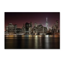 Trademark Fine Art 'Nyc Skyline' Canvas Art by Nicolas Merino