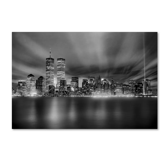 Trademark Fine Art 'Nyc Wtc Skyline Finished' Canvas Art by Mike Jones Photo