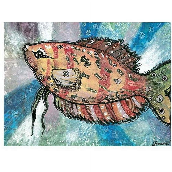 Trademark Fine Art "Oascado Rojo" Canvas Art