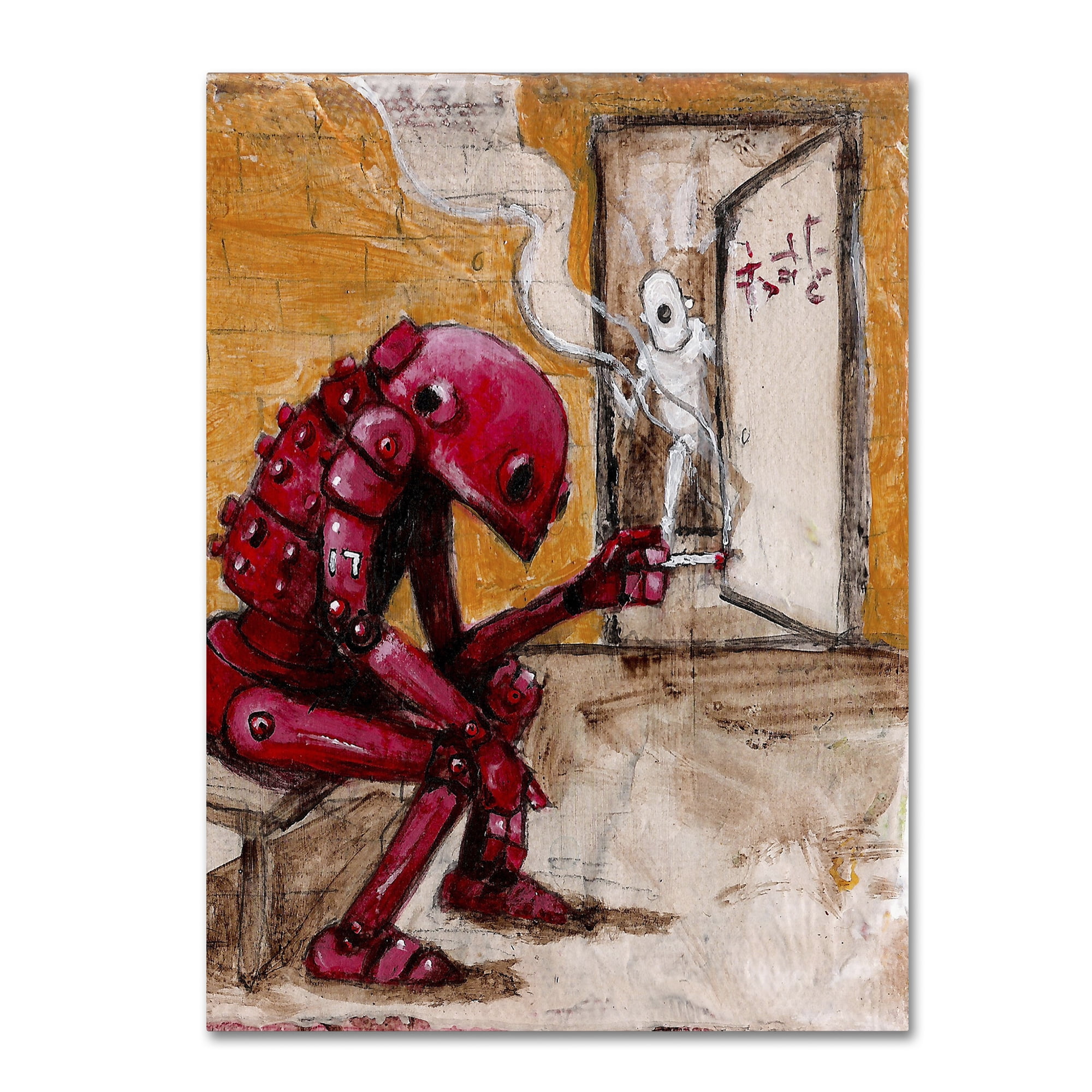 Craig Snodgrass 'Obsolete' Canvas Wall Art 35 x 47 Inches
