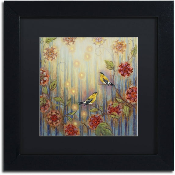 Trademark Fine Art 'Ocean Arbor' Canvas Art by Rachel Paxton, Black Matte, Black Frame
