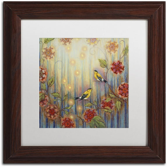 Trademark Fine Art 'Ocean Arbor' Canvas Art by Rachel Paxton, White Matte, Wood Frame