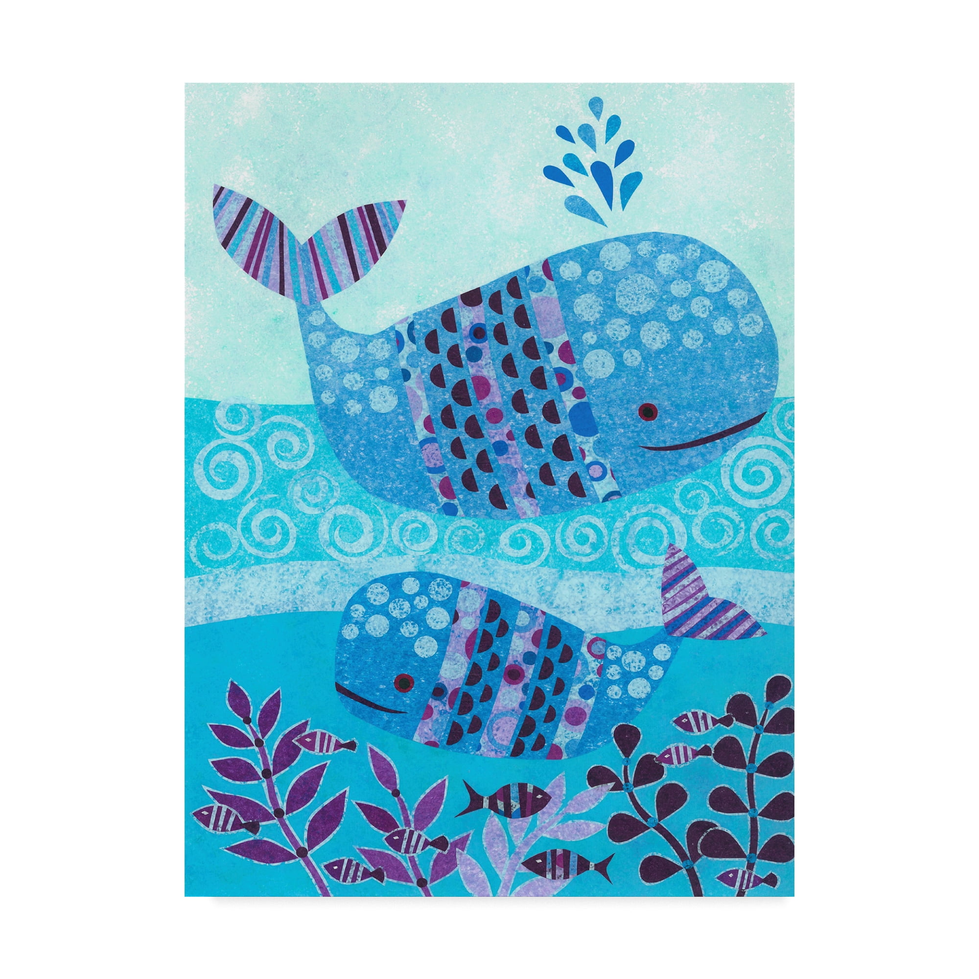 Trademark Fine Art 'Ocean Blue' Canvas Art by Kim Conway