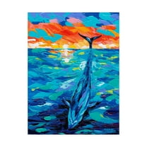Trademark Fine Art 'Ocean Friends Bold II' Canvas Art by Carolee Vitaletti