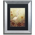 thumbnail image 1 of Trademark Fine Art 'Ocean Heron' Canvas Art by Rachel Paxton, Black Matte, Silver Frame, 1 of 4