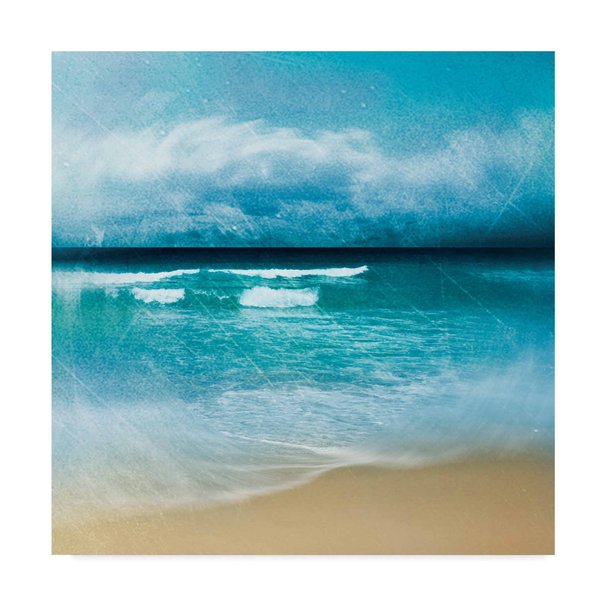 Trademark Fine Art 'Ocean Movement I' Canvas Art by Emily Robinson