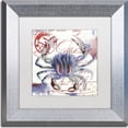 thumbnail image 1 of Trademark Fine Art "Oceania II" Canvas Art by Color Bakery, White Matte, Silver Frame, 1 of 1