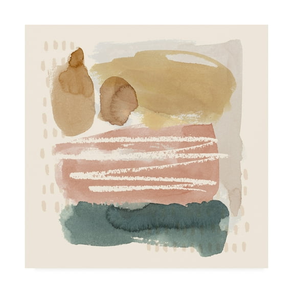 Trademark Fine Art 'Ochre Echo I' Canvas Art by Grace Popp