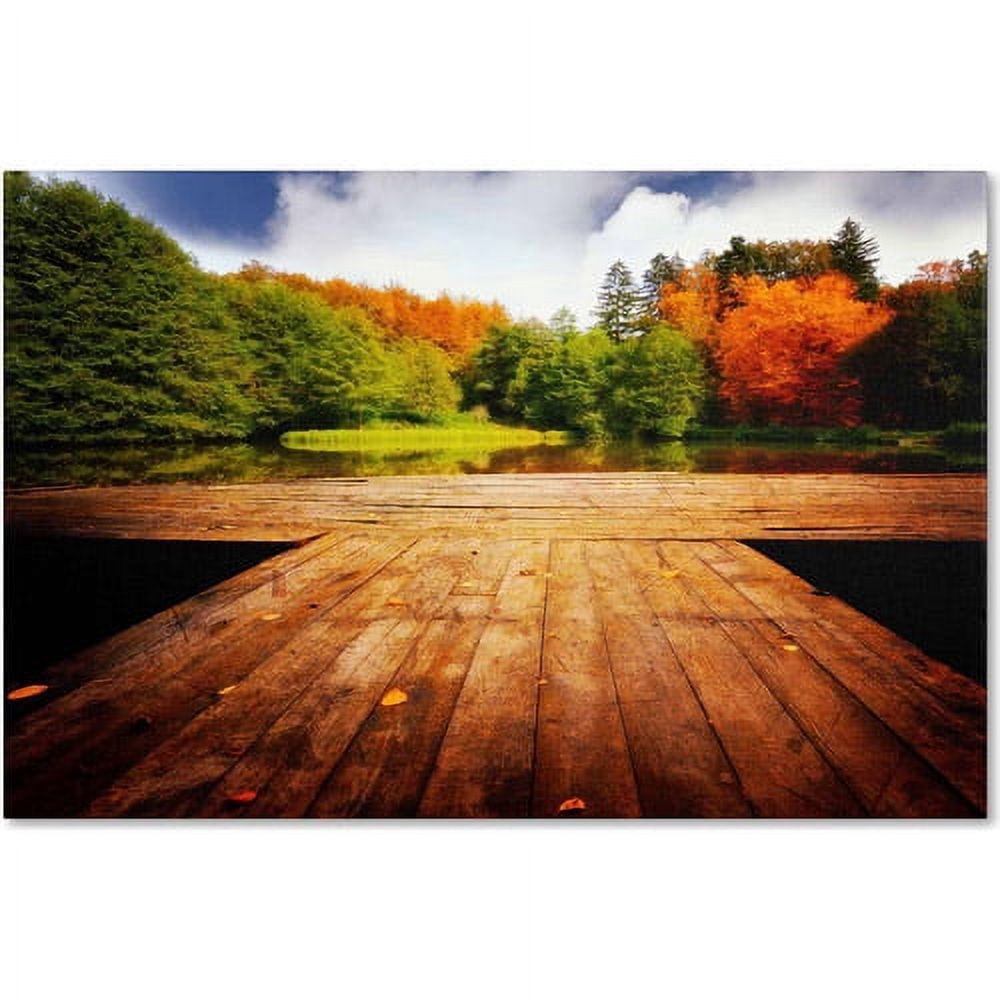 Trademark Fine Art "October" Canvas Art by Philippe Sainte-Laudy