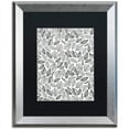 thumbnail image 1 of Trademark Fine Art "October Leaves" Canvas Art by Elizabeth Caldwell, Black Matte, Silver Frame, 1 of 4