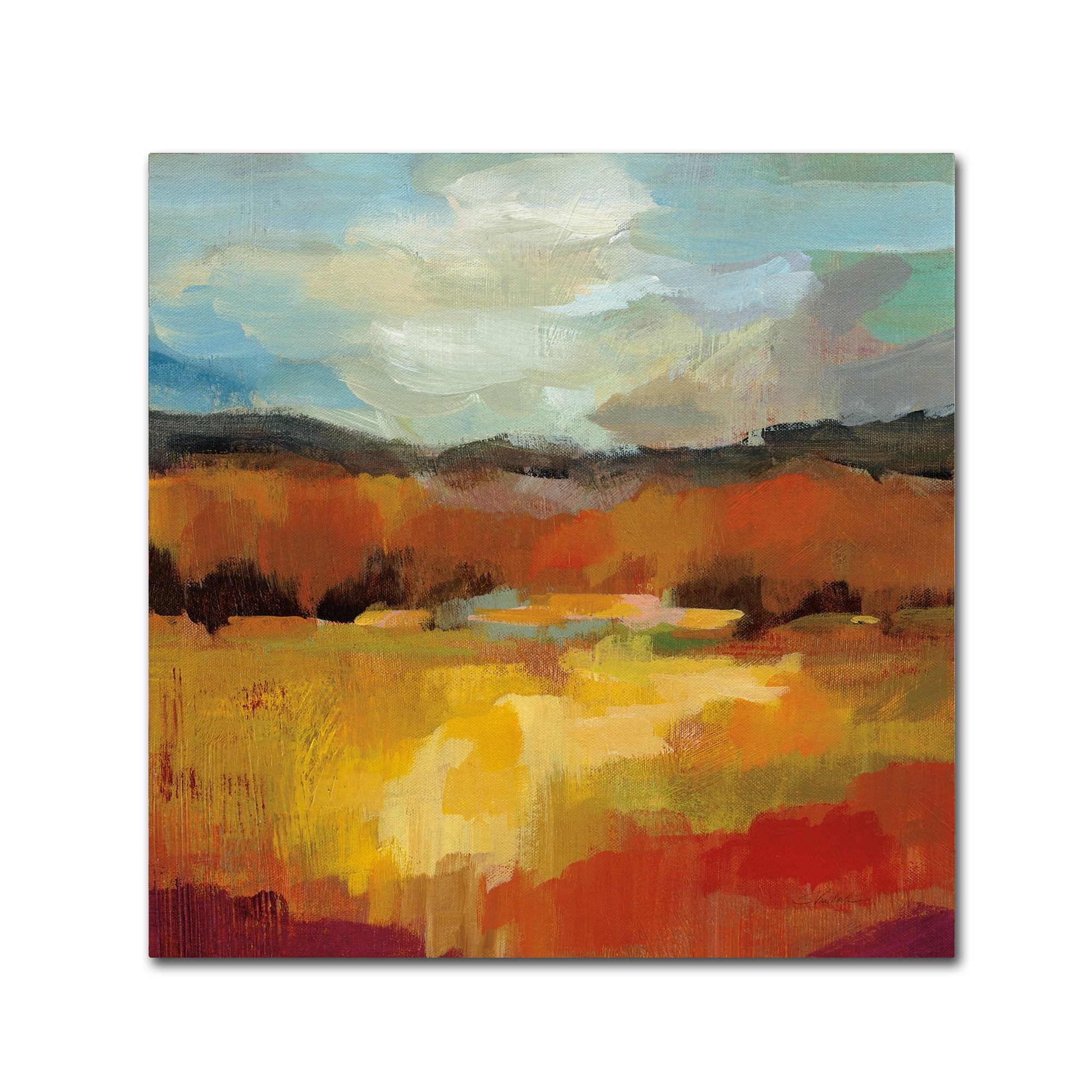 Trademark Fine Art 'October Moment II' Canvas Art by Silvia Vassileva