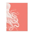 thumbnail image 1 of Trademark Fine Art 'Octopus Coral And Cream B' Canvas Art by Fab Funky, 1 of 3