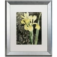thumbnail image 1 of Trademark Fine Art "Ode To Yellow" Canvas Art by Color Bakery, White Matte, Silver Frame, 1 of 1