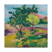 Trademark Fine Art 'Ode to Gauguin II' Canvas Art by Jennifer Goldberger
