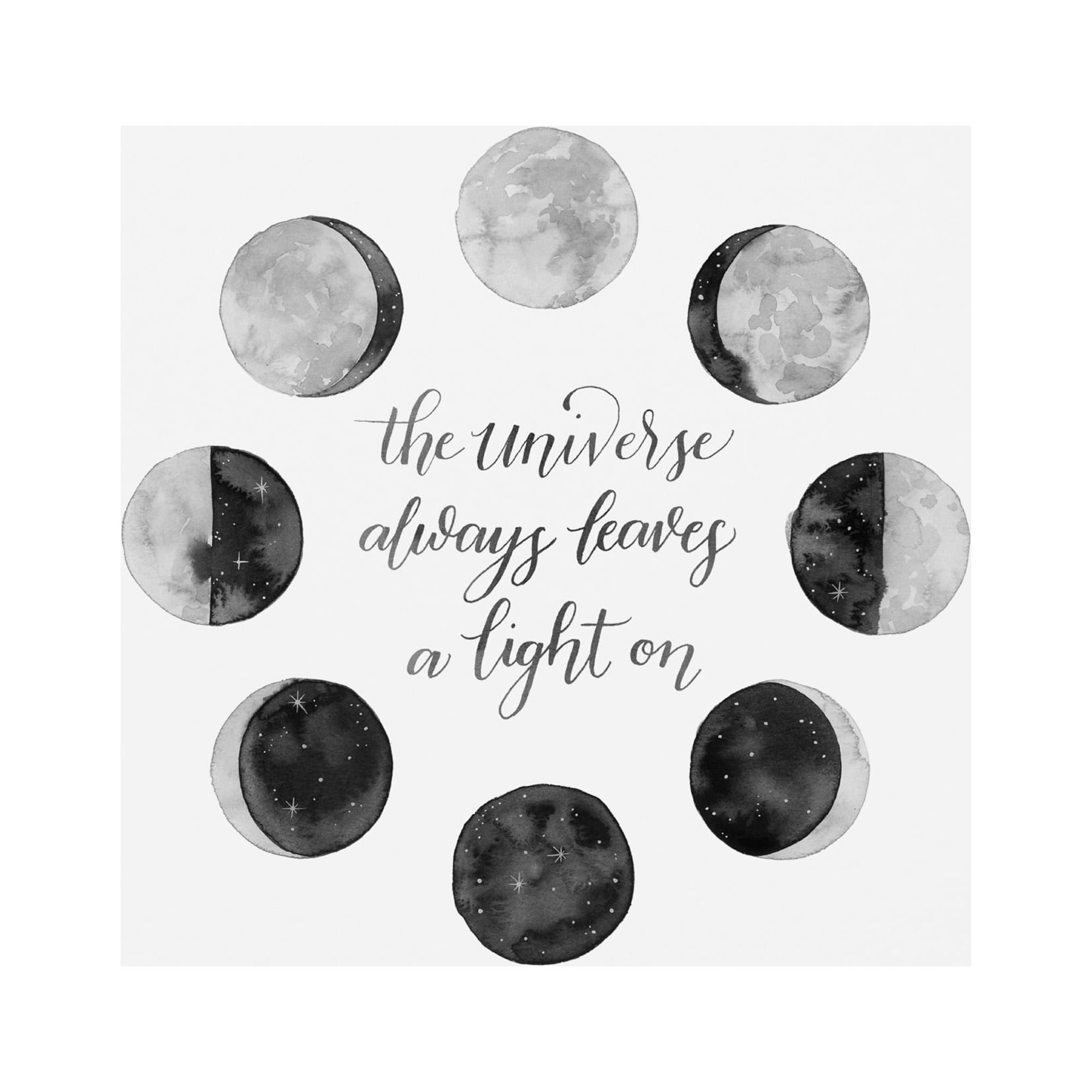 Trademark Fine Art 'Ode to the Moon I' Canvas Art by Grace Popp