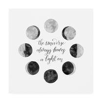 Trademark Fine Art 'Ode to the Moon I' Canvas Art by Grace Popp